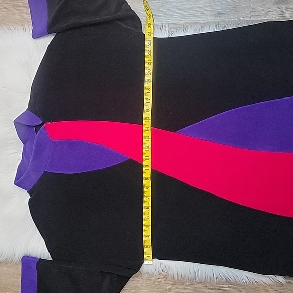 VTG | Vanity Fair Color Block House Dress - Picture 10 of 12